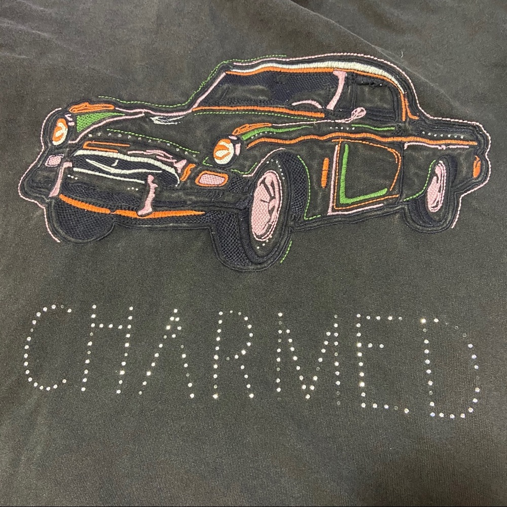 Oversized Vintage Car Sweater